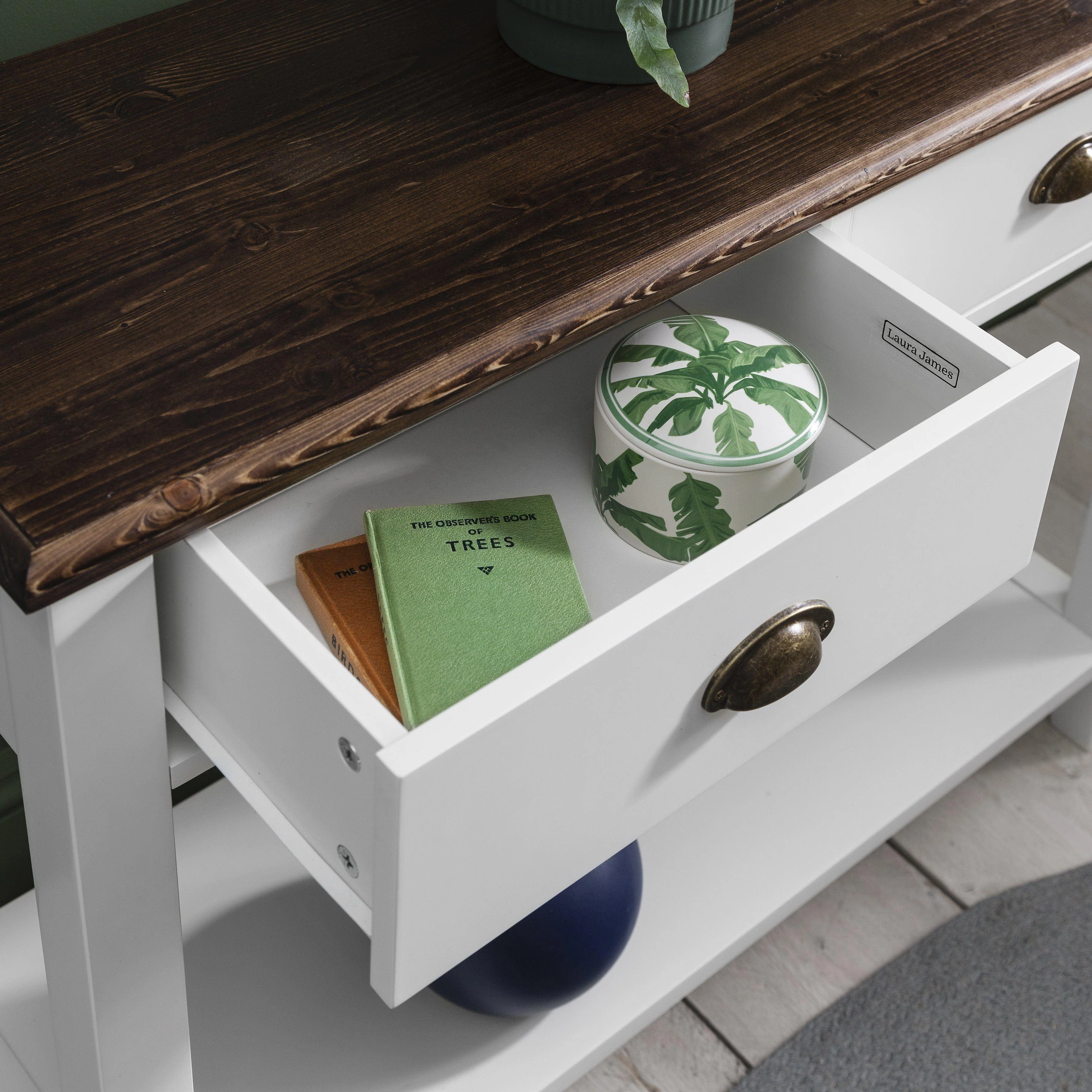 Outlet – Chatsworth Console Table in White - Image 4