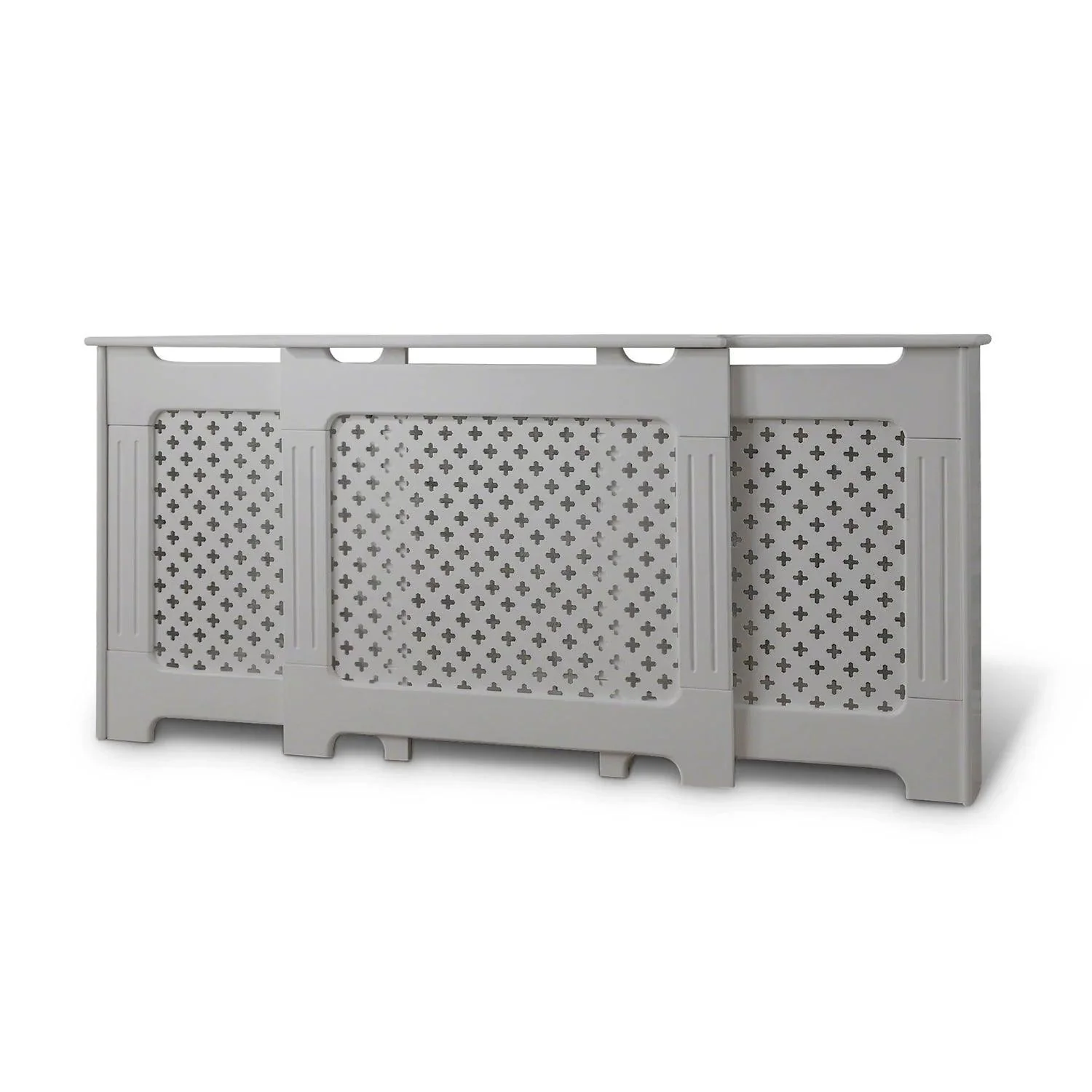 Outlet - Edith Adjustable Radiator Cover Grey - Image 4