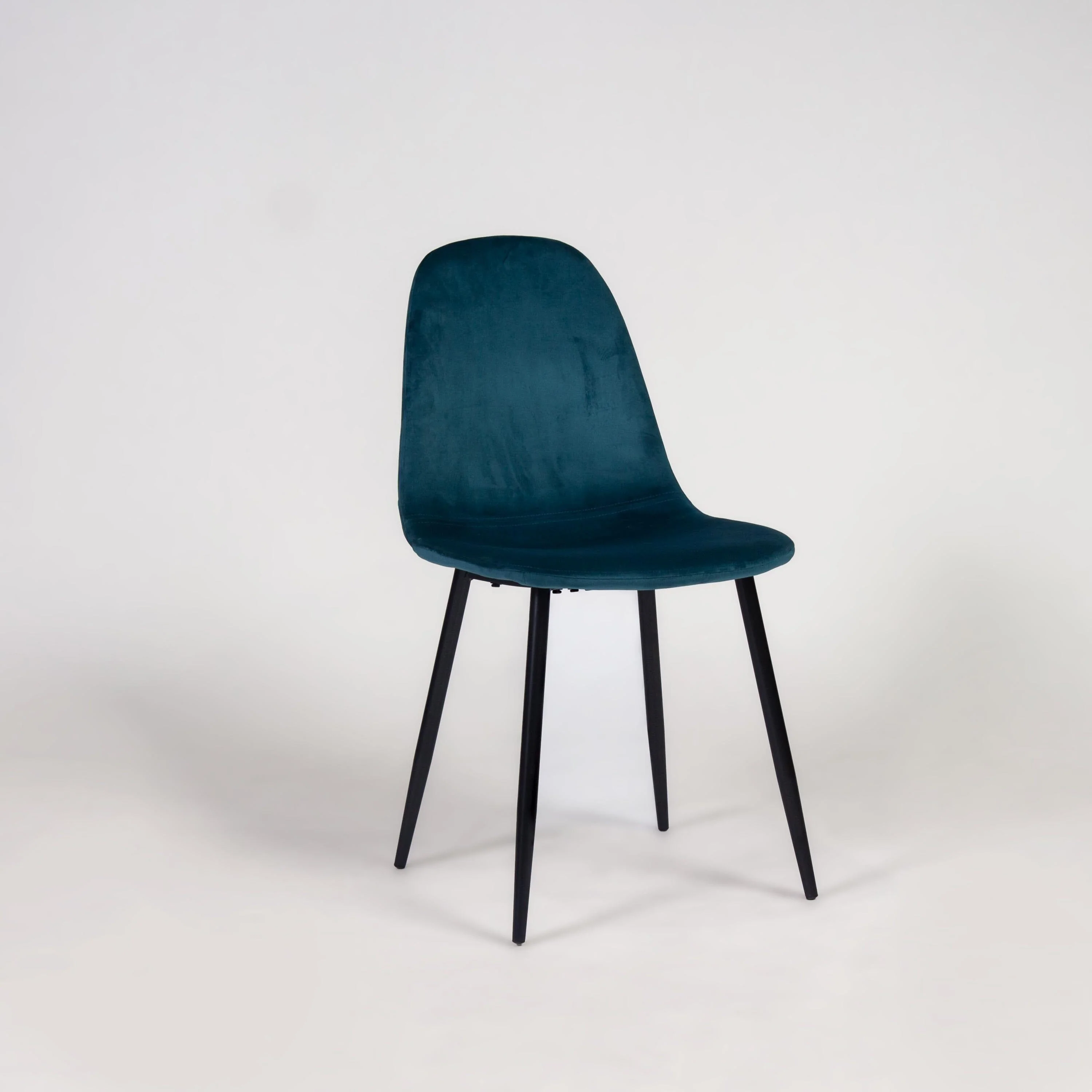 Outlet - Ellis Dining Chairs - Set of 2 - Teal & Black - Image 5