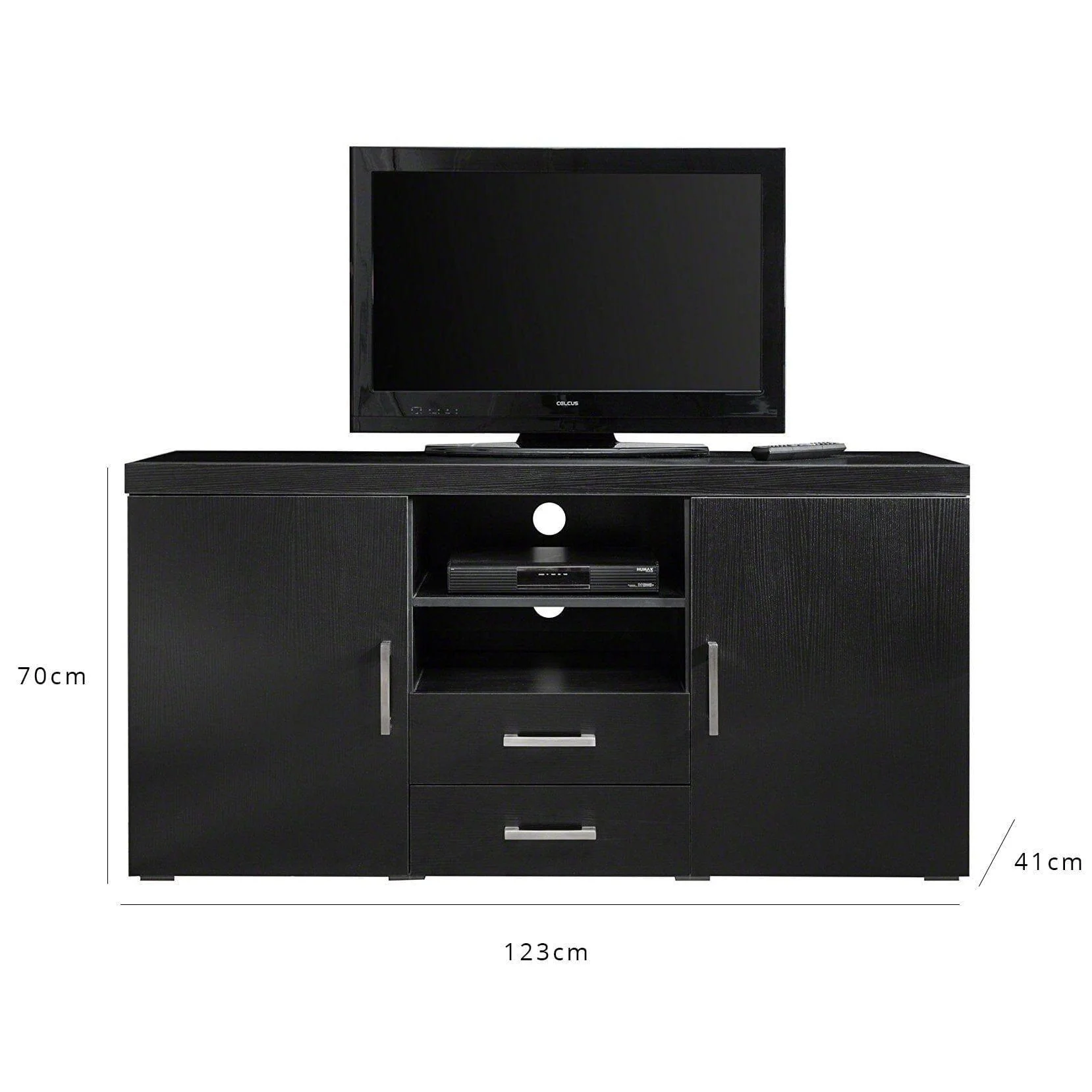 Outlet - Essie TV Cabinet - Large - Black - Image 6