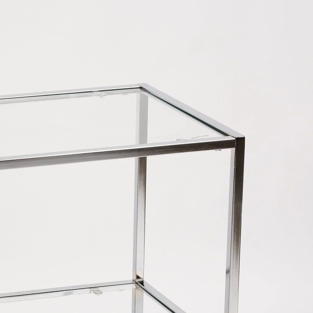 Outlet - Evelyn Console Table - Chrome - Image 6