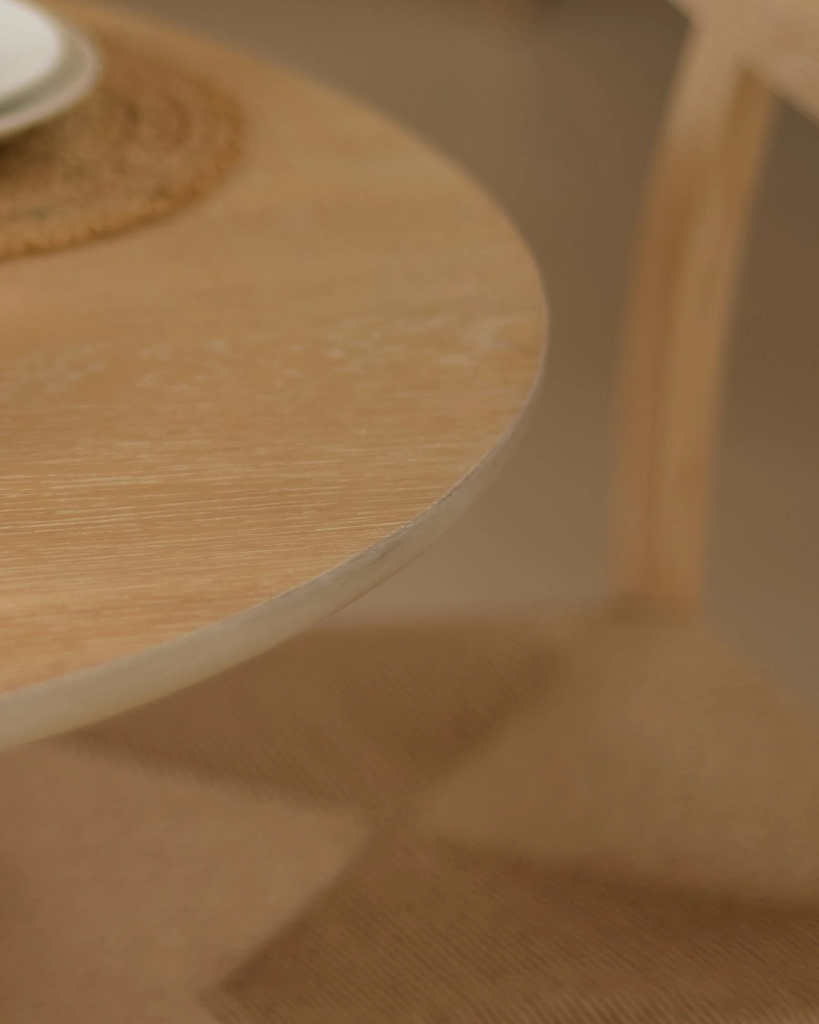 Farren Whitewash Oval Dining Table - Image 3