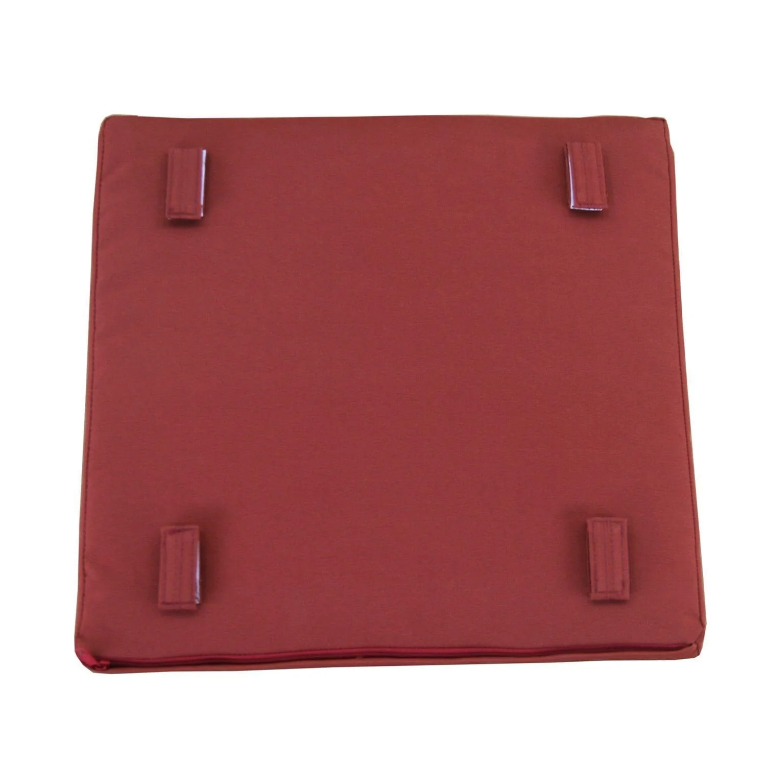Outlet - Garden Chair Cushions Set of 2 - Red - Image 4