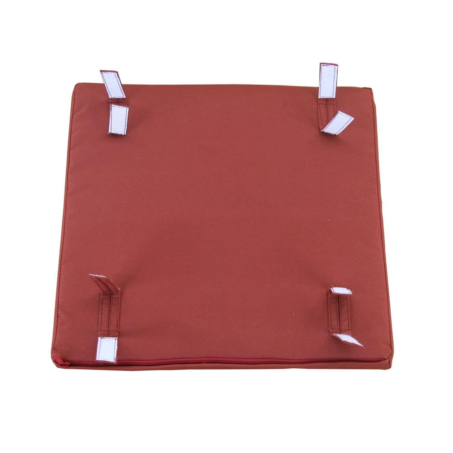 Outlet - Garden Chair Cushions Set of 2 - Red - Image 5