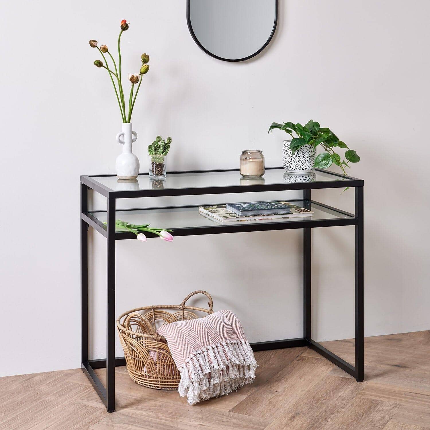 Outlet - Harris Black Console Table - Image 3