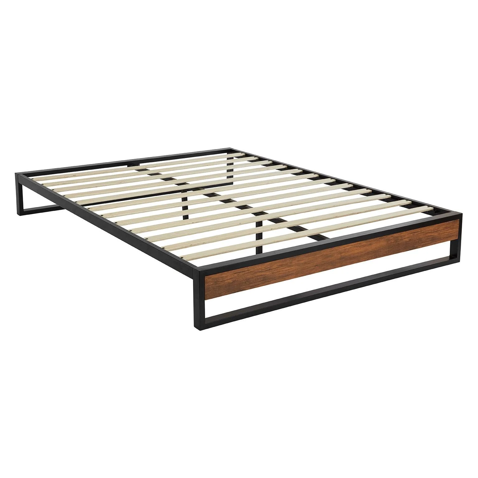 Outlet - Heeley Metal And Wood Bed King - Image 7