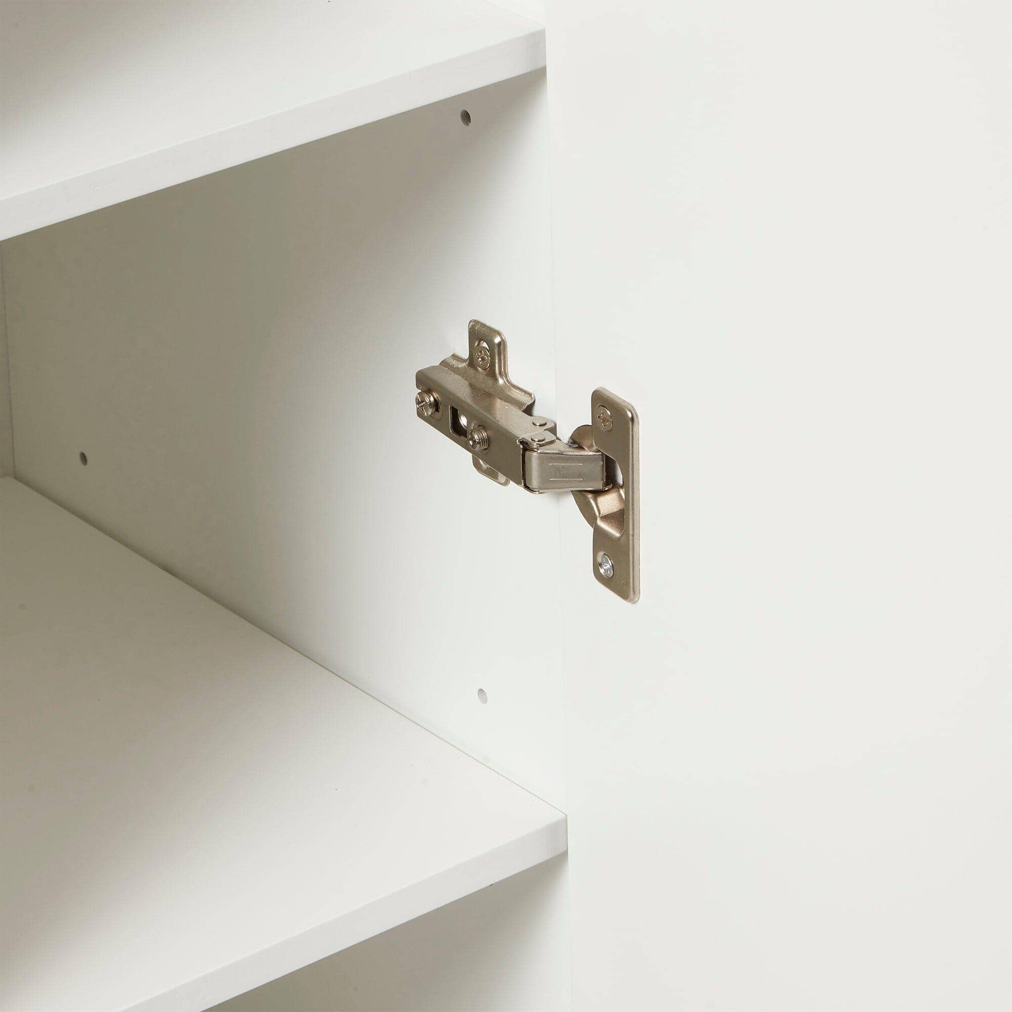Outlet - Jack Shoe Cabinet - Geometric - White - Image 10