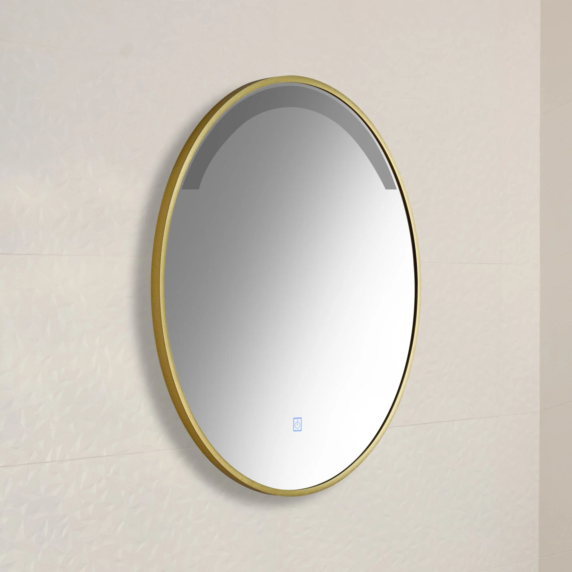 Outlet - Kimbridge 60cm LED Bathroom Mirror - Gold - Image 7