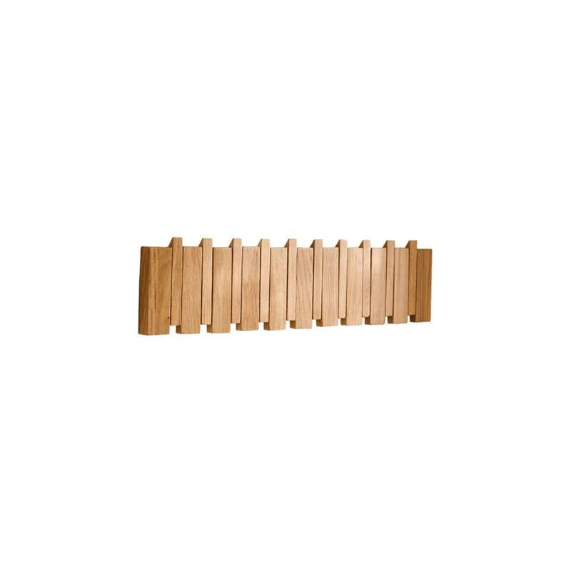 Lowell Folding Coat Rack - Pale Oak - Image 9