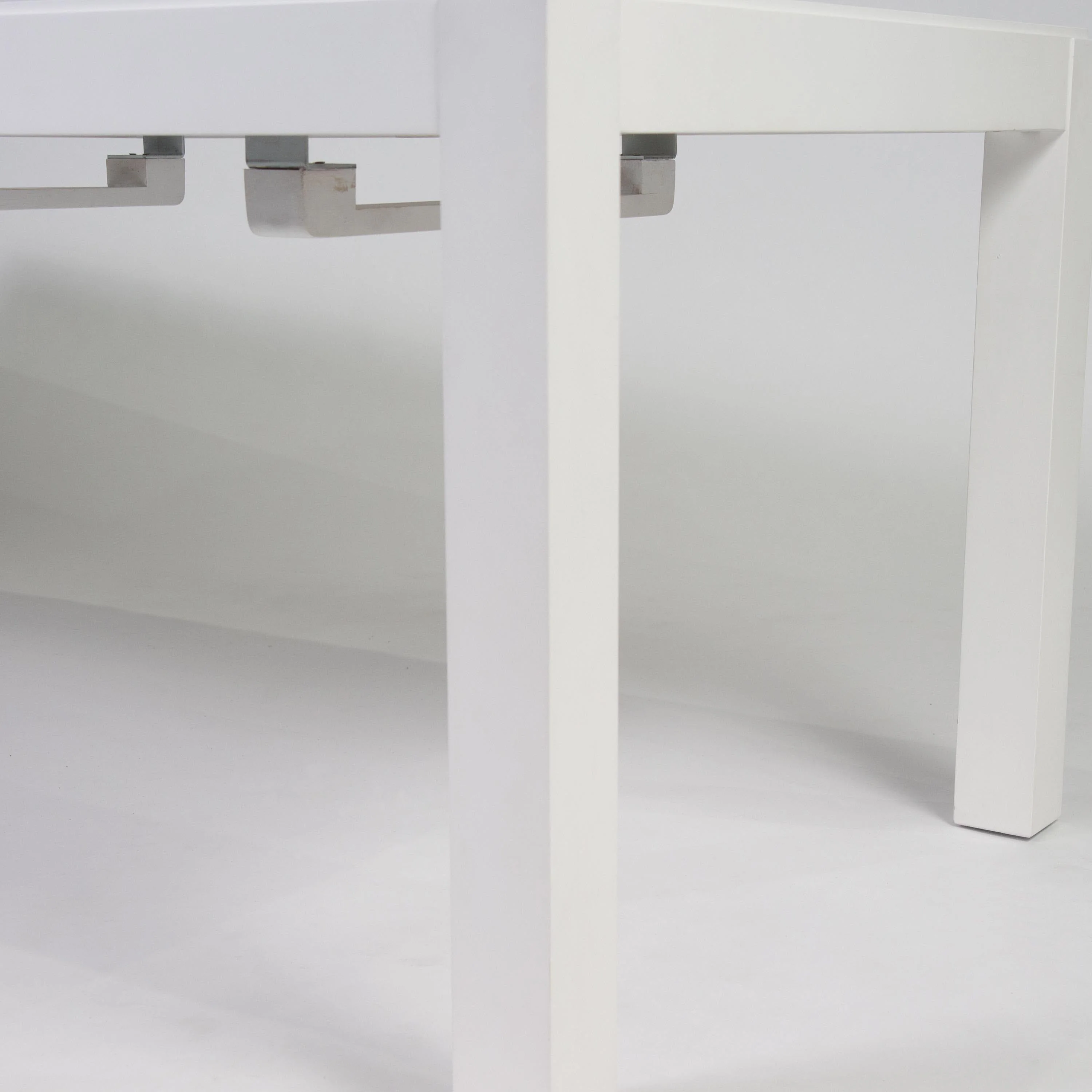 Outlet - Magnus White Wood Extendable Dining Table - Image 11