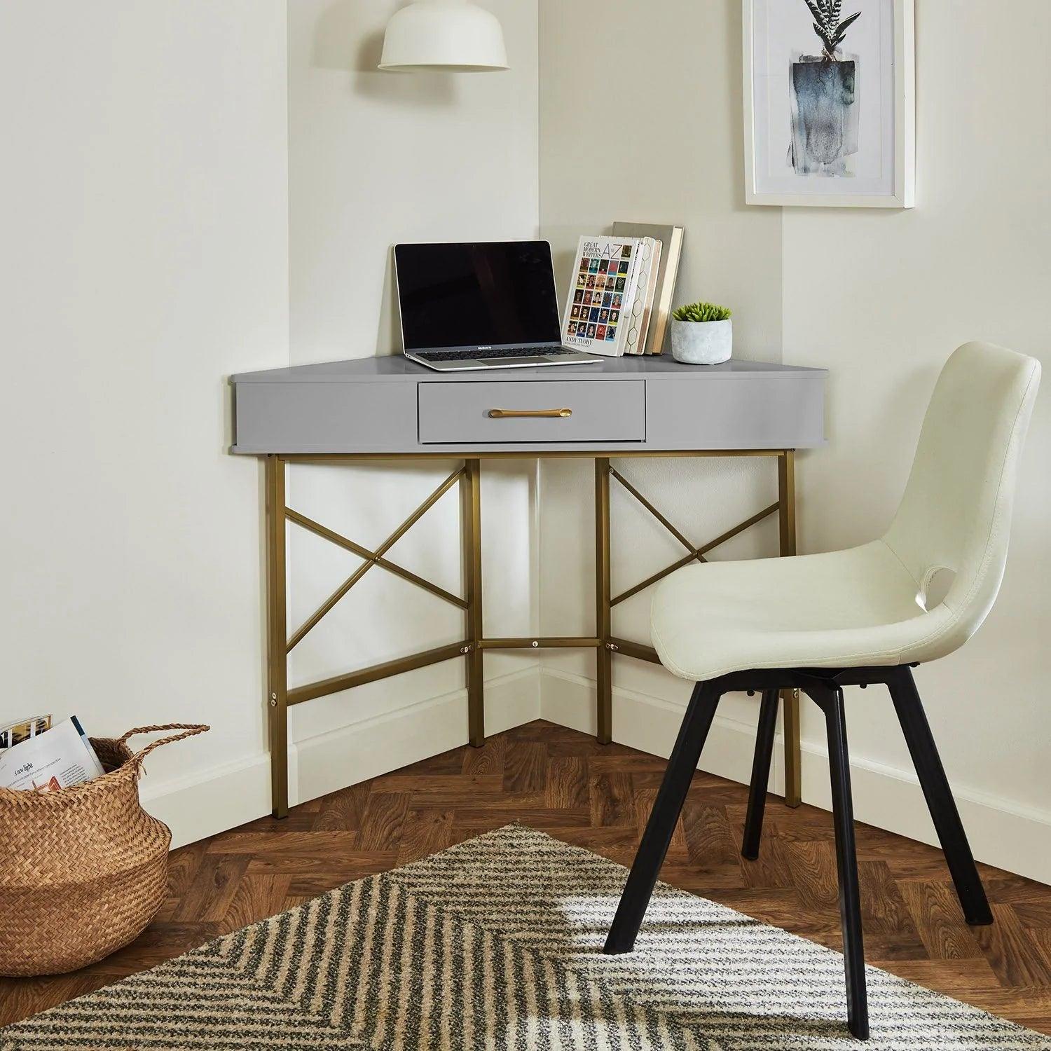 Outlet – Marie corner desk - grey - Image 4