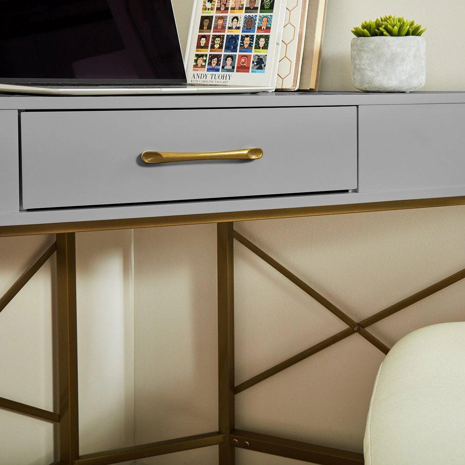 Outlet – Marie corner desk - grey - Image 6