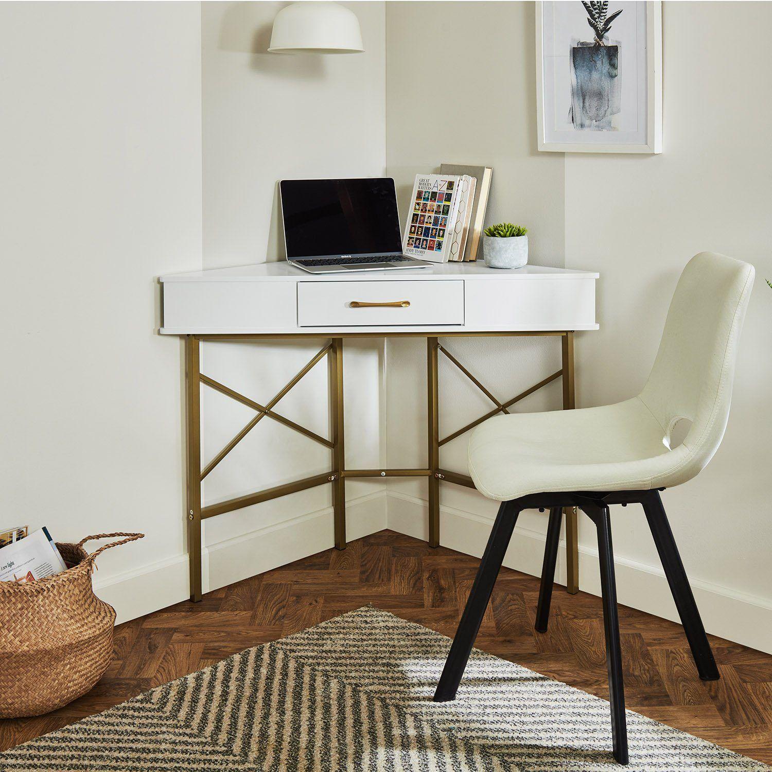 Outlet – Marie corner desk - white - Image 4