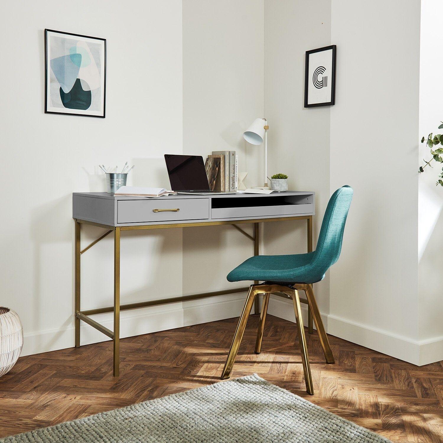 Outlet - Marie Desk - Grey - Image 4