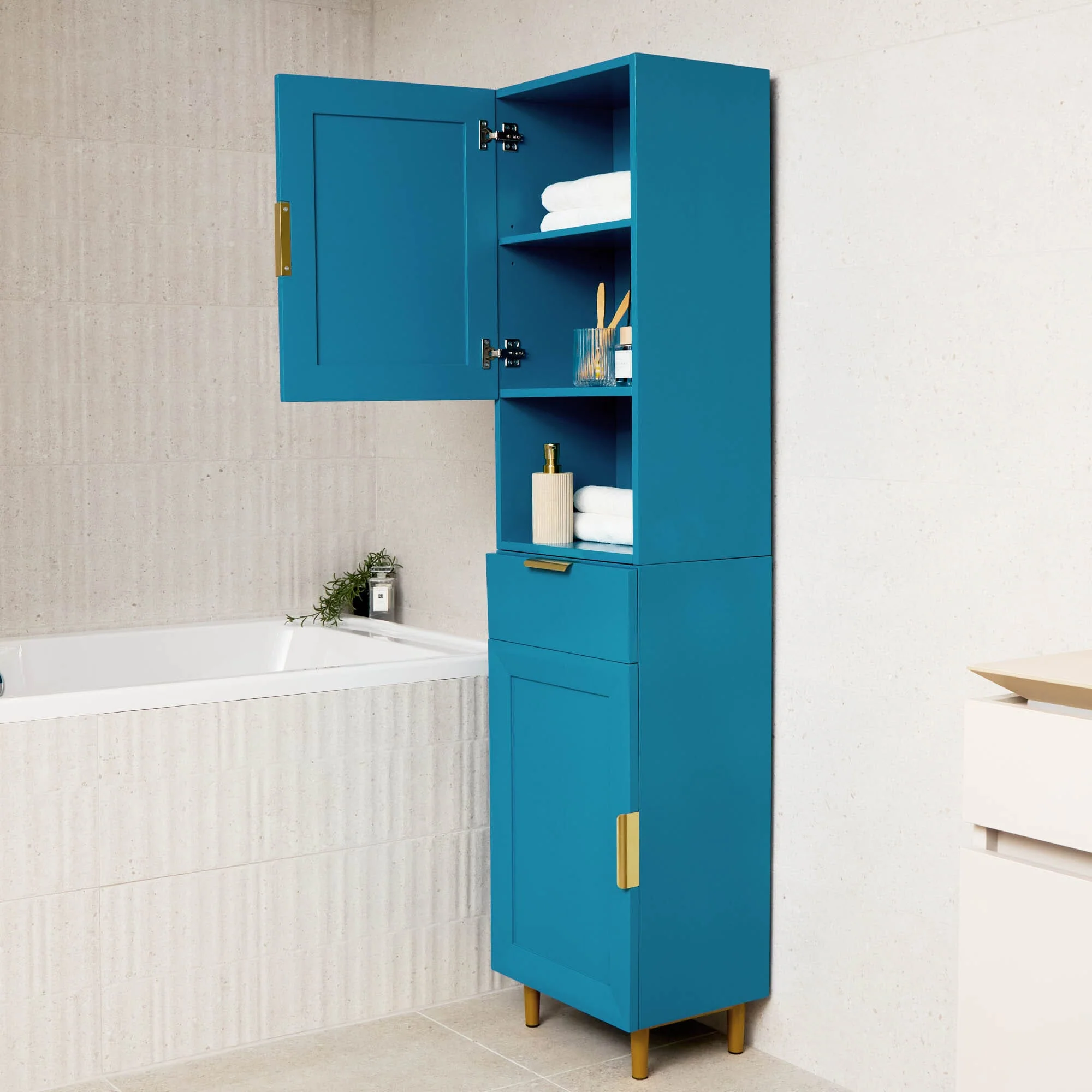 Outlet - Nami Tallboy - Teal Blue - Image 3