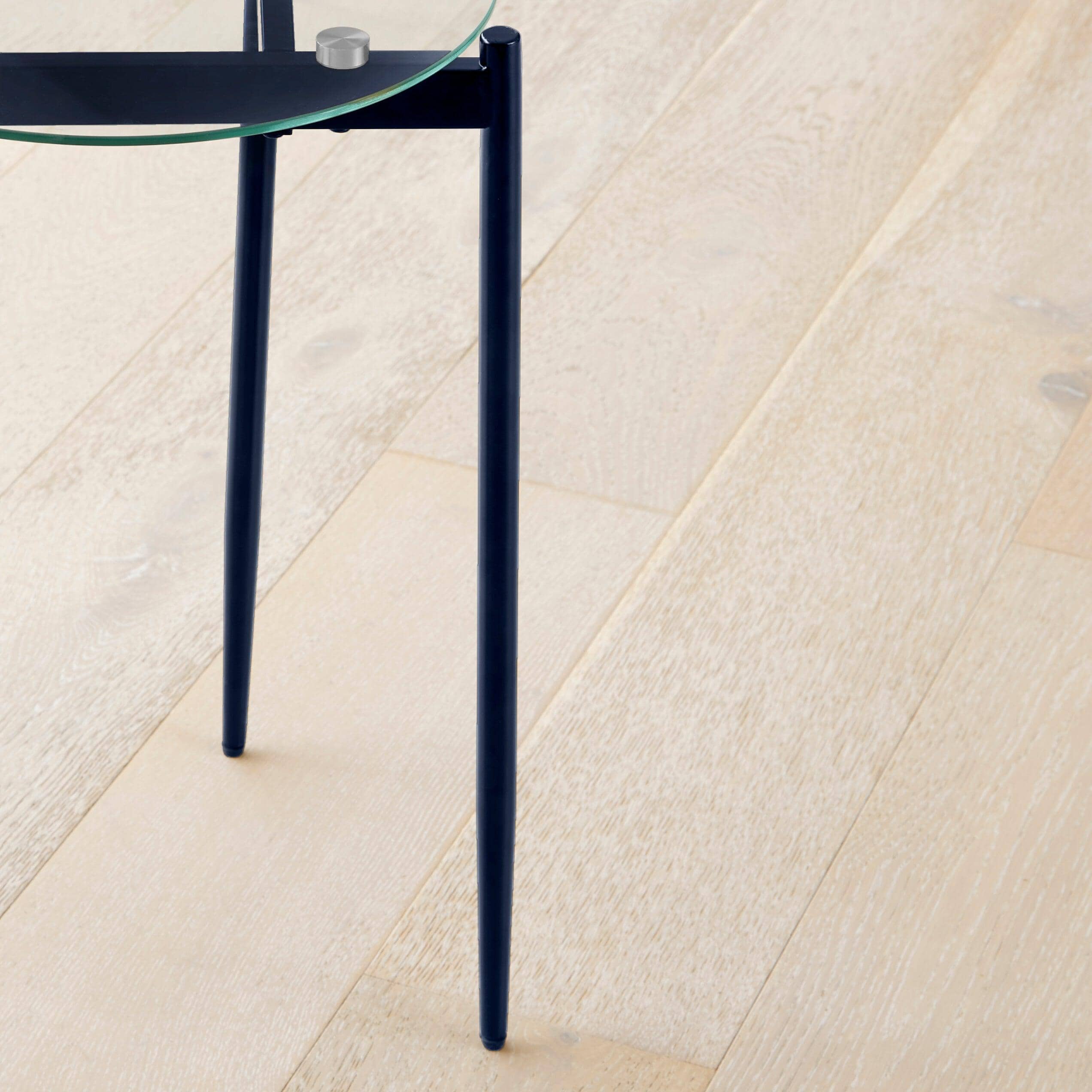 Outlet - Oscar Side Table - Midnight Blue - 40cm - Image 4