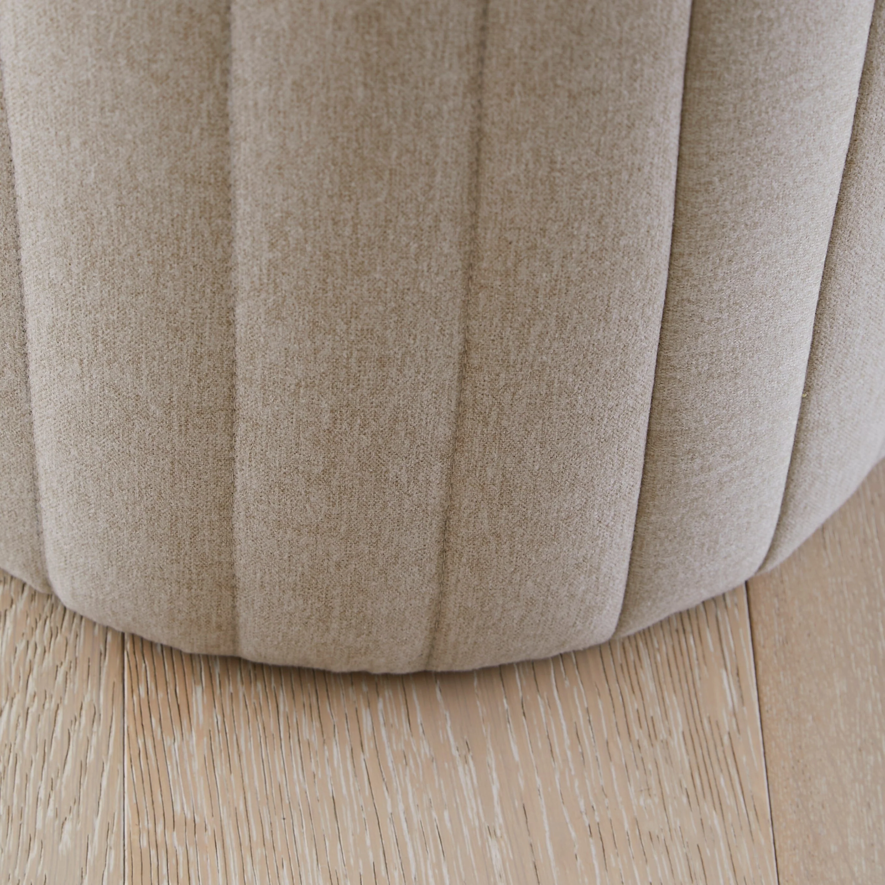 Outlet - Penelope Drum Stool - Sand - Image 7