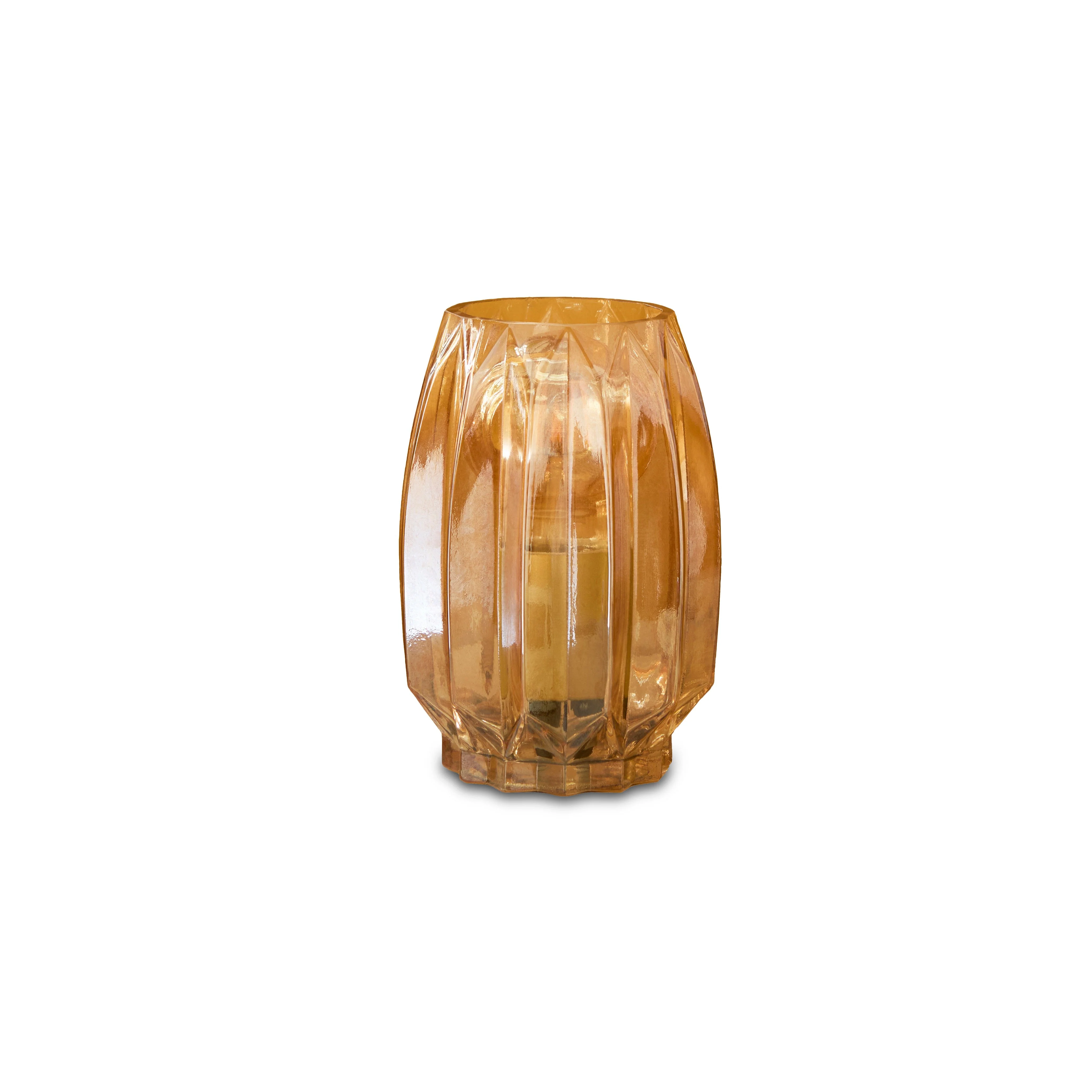 Pimlico 20cm Glass Lamp - Champagne - Image 10