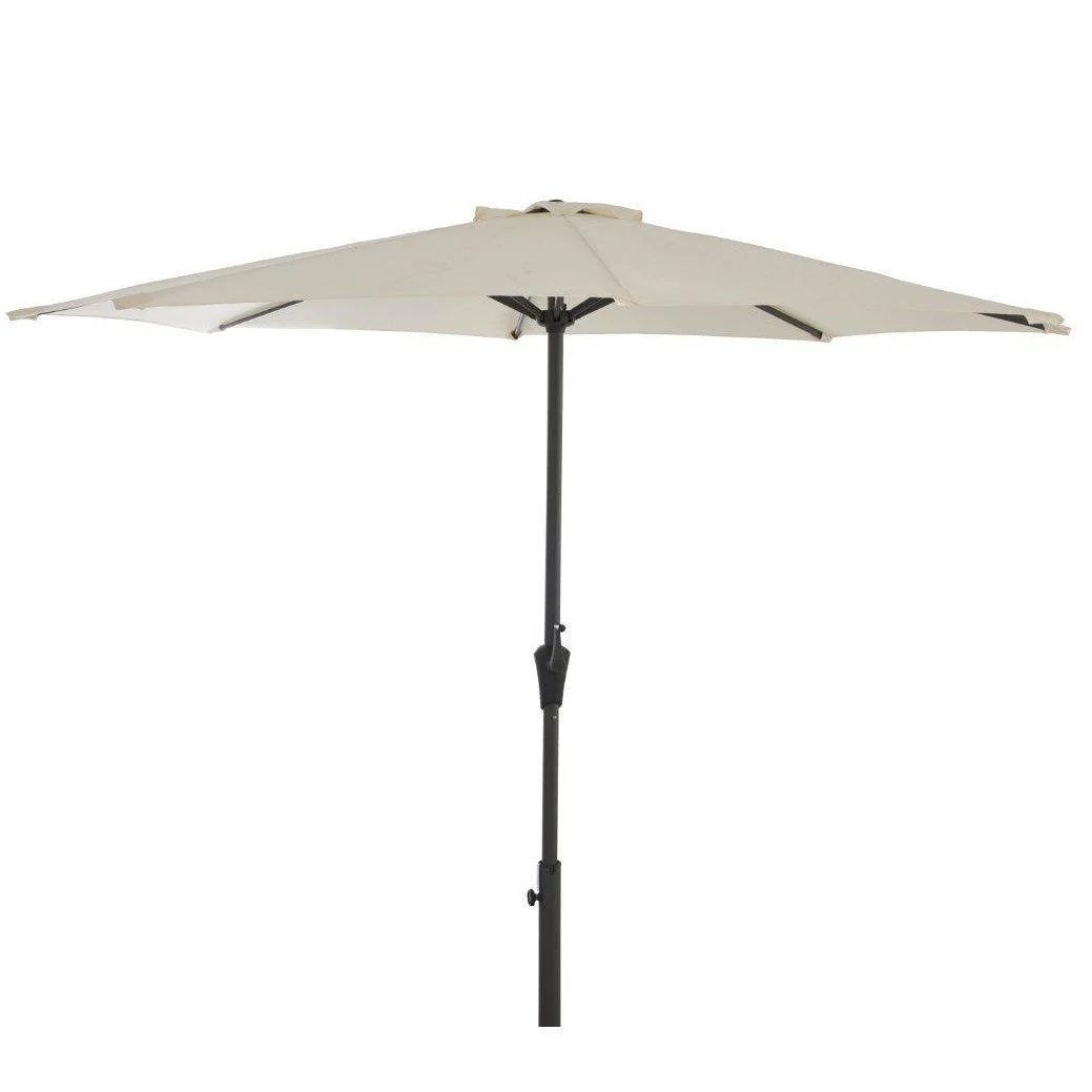 Outlet – Premium Round 2.7m Parasol Cream