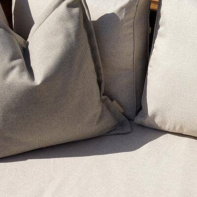Rowan Wooden Garden Armchair - Natural - Image 4