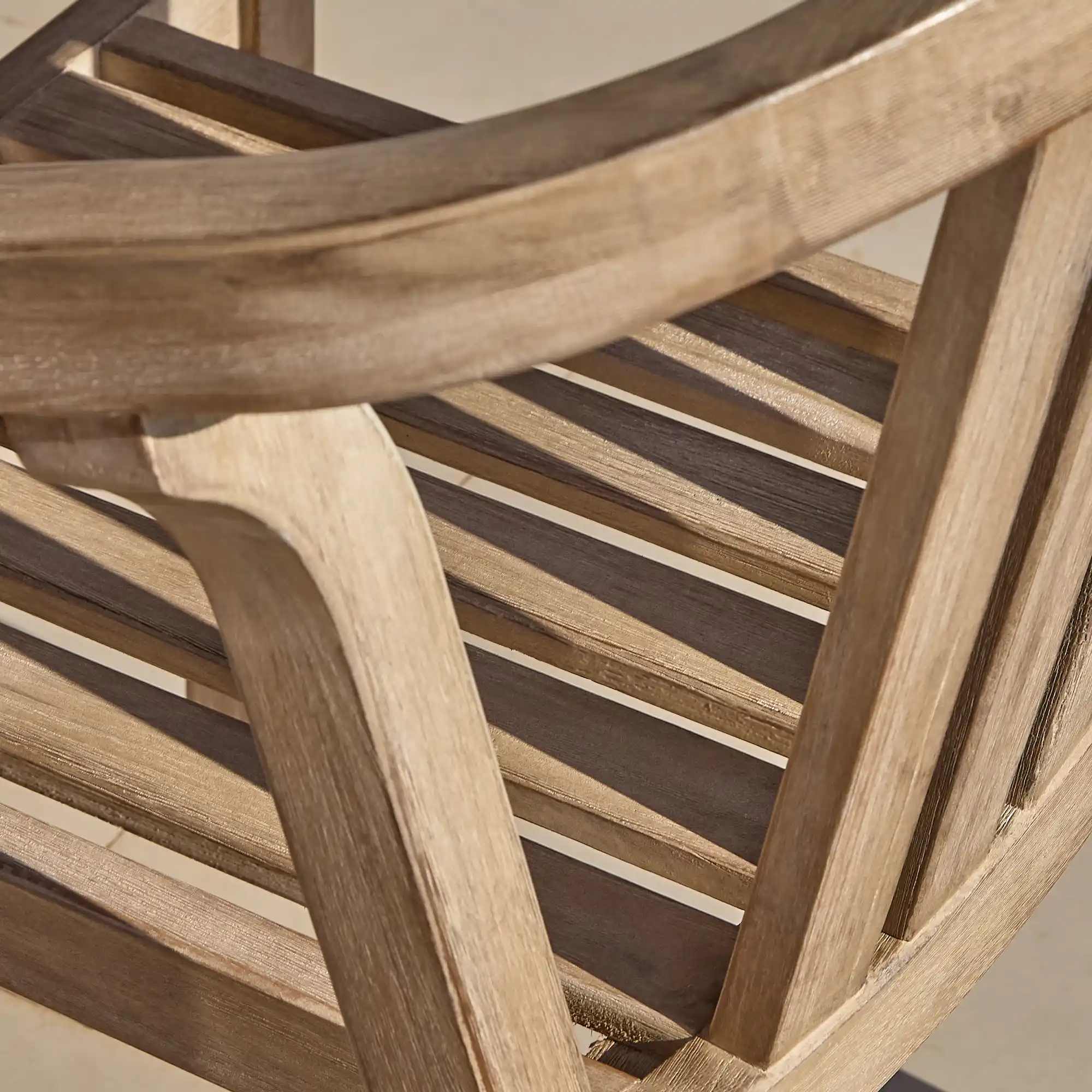 Outlet - Shiro Wooden Garden Bench - Image 5