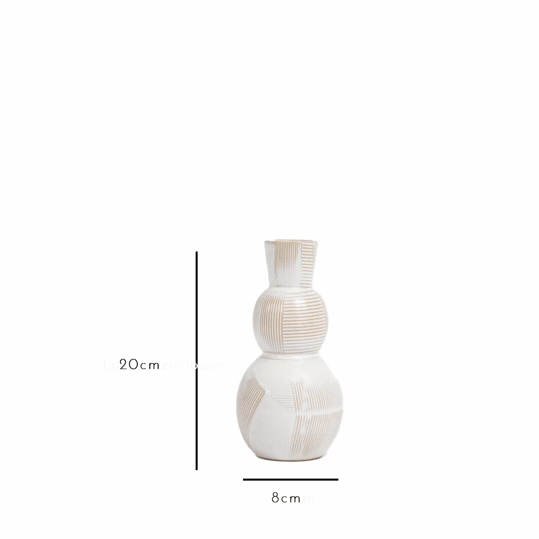 Outlet - Small Ceramic Bubble Vase - Image 7