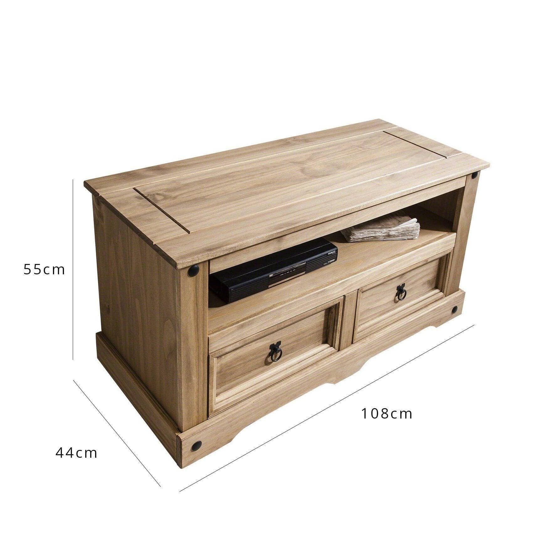 Outlet - Solid Wood TV Unit - Pine - Image 11