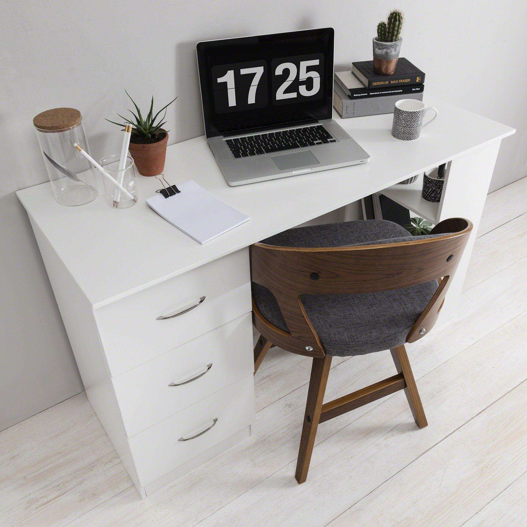 Outlet - Essie Desk White - Image 6