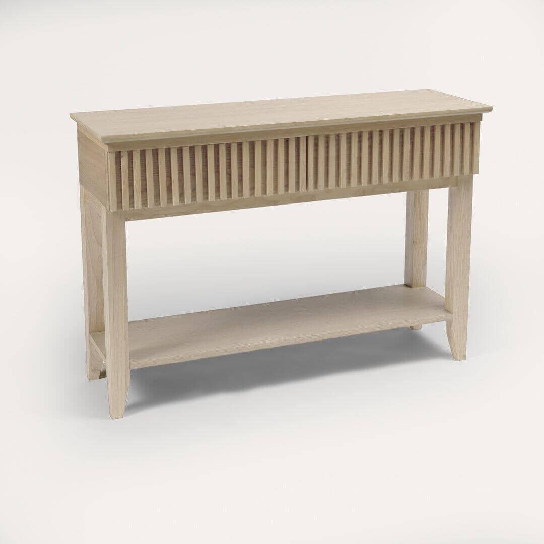 Outlet - Willow Console Table Pale Oak - Image 5