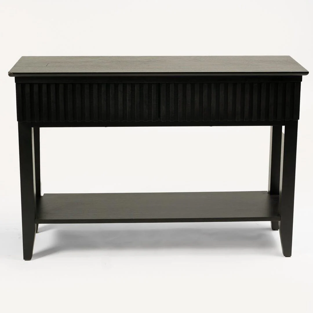 Outlet - Willow Console Table Stained Black - Image 2