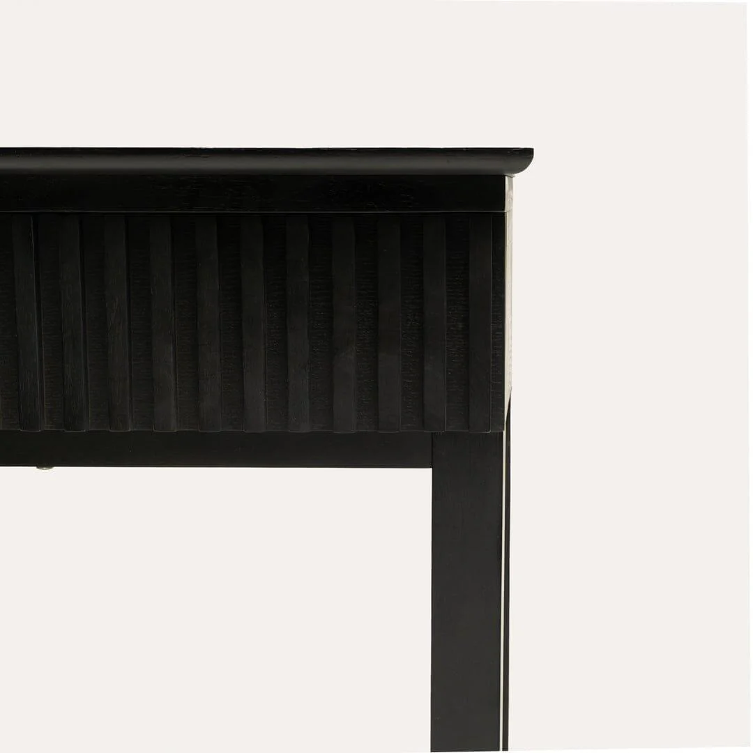 Outlet - Willow Console Table Stained Black - Image 6