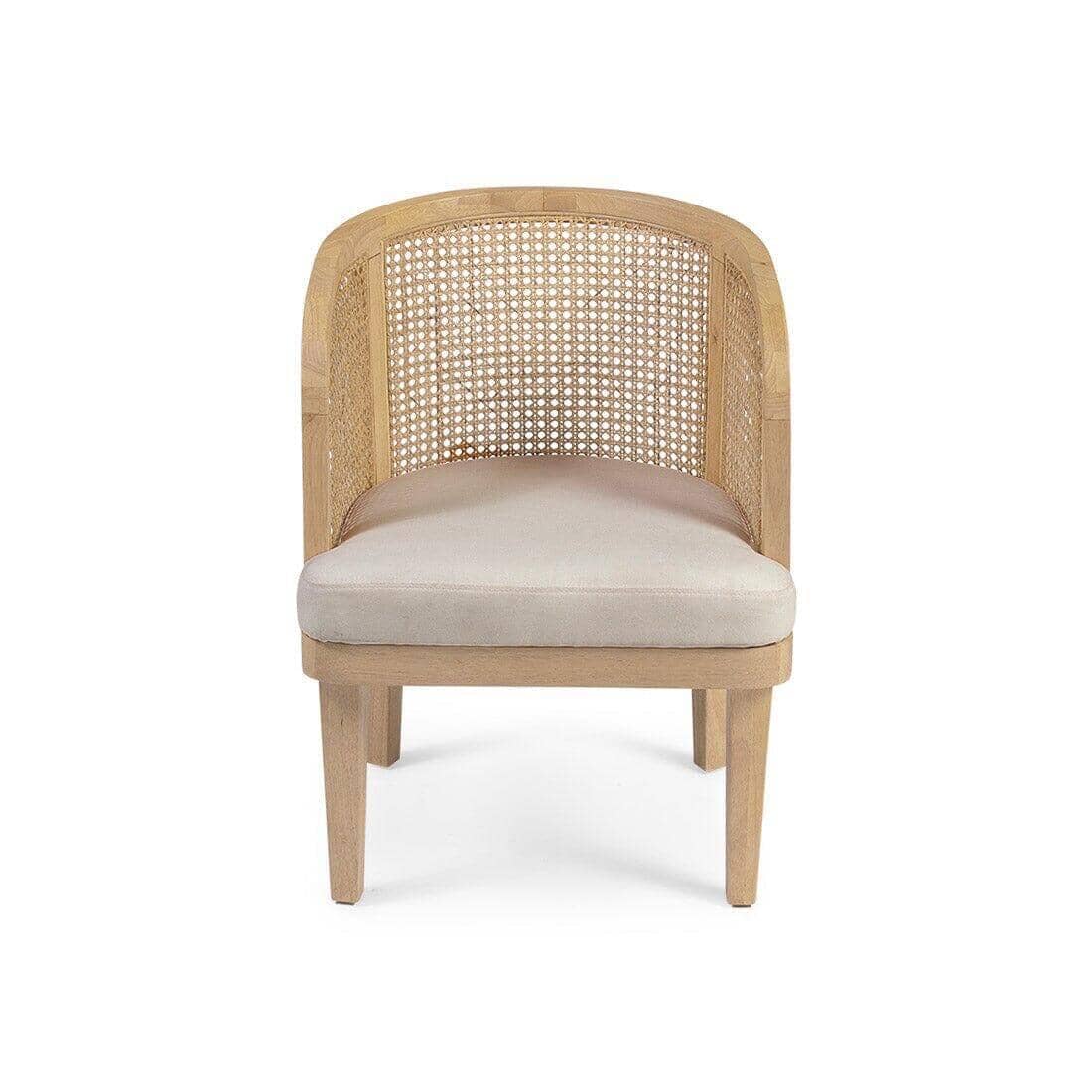 Outlet - Willow Pale Oak Accent Chair - Image 2
