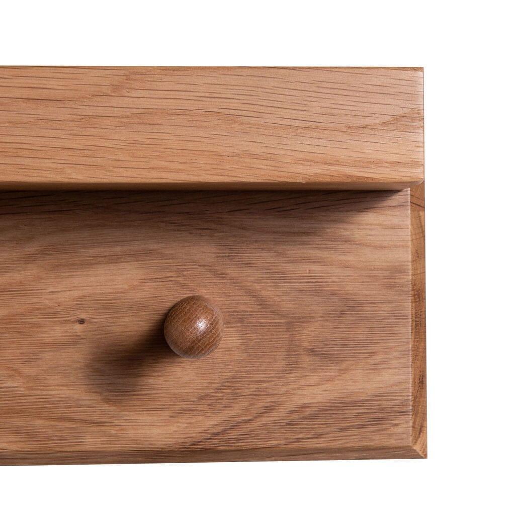 Outlet - Willow Wooden Coat Rack With Shelf - Oak - Image 7