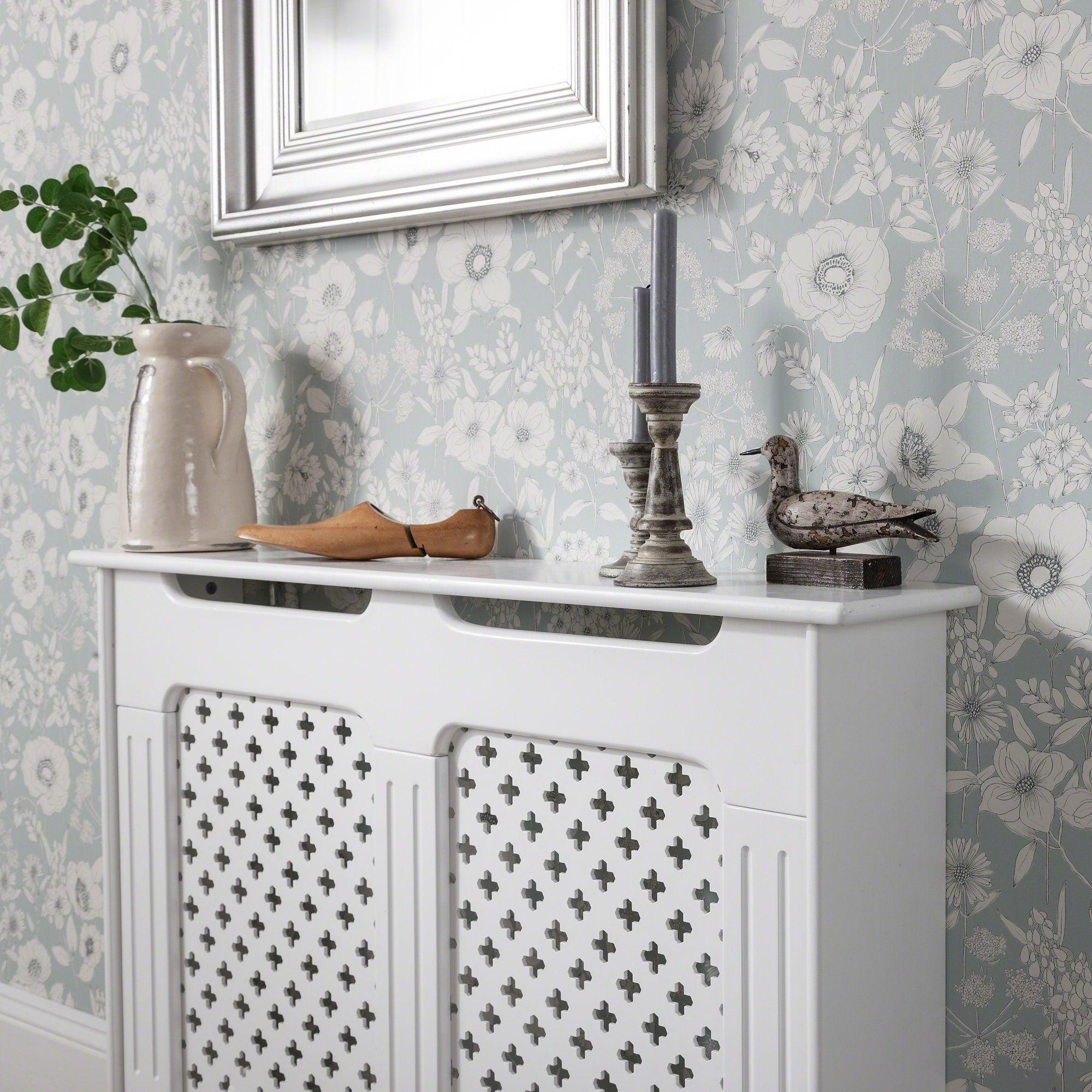 Edith Radiator Cover - White - Medium - Image 3