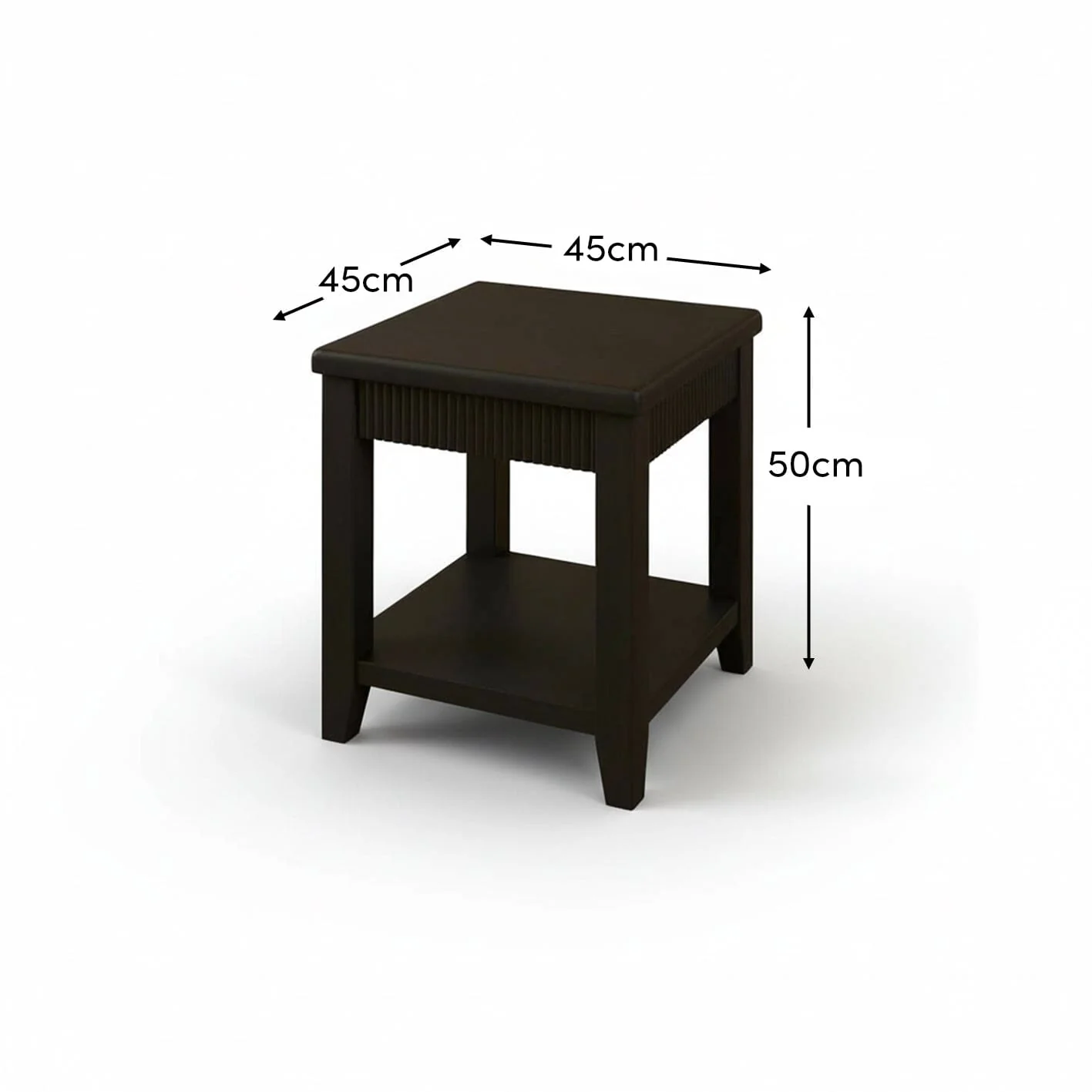 Raleigh Black Side Table - Image 7