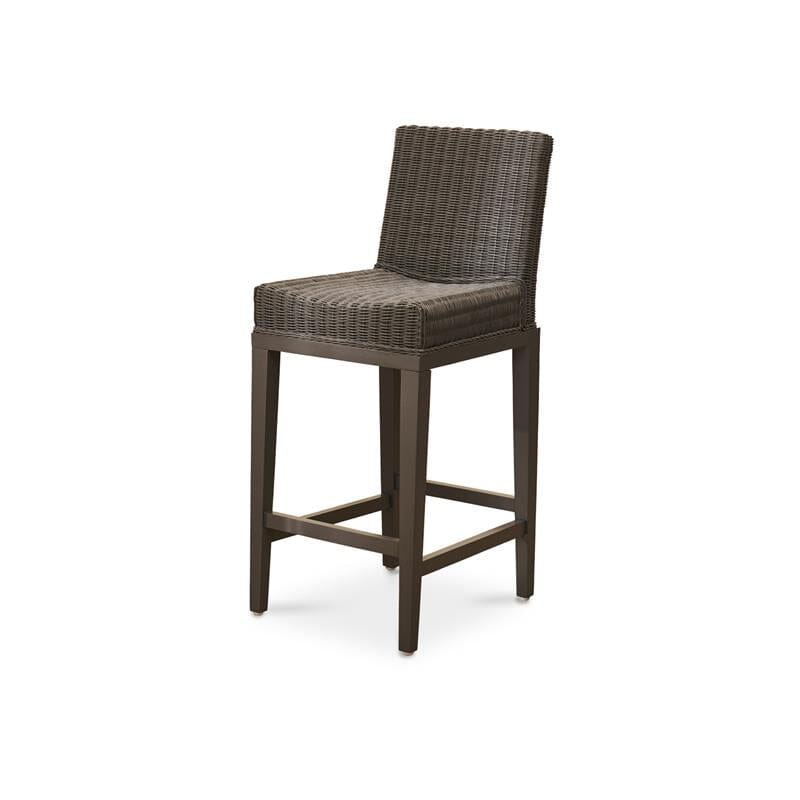 Reid Slate Grey Bar Stools - Set of 2 - Mindi Wood Legs - Image 7