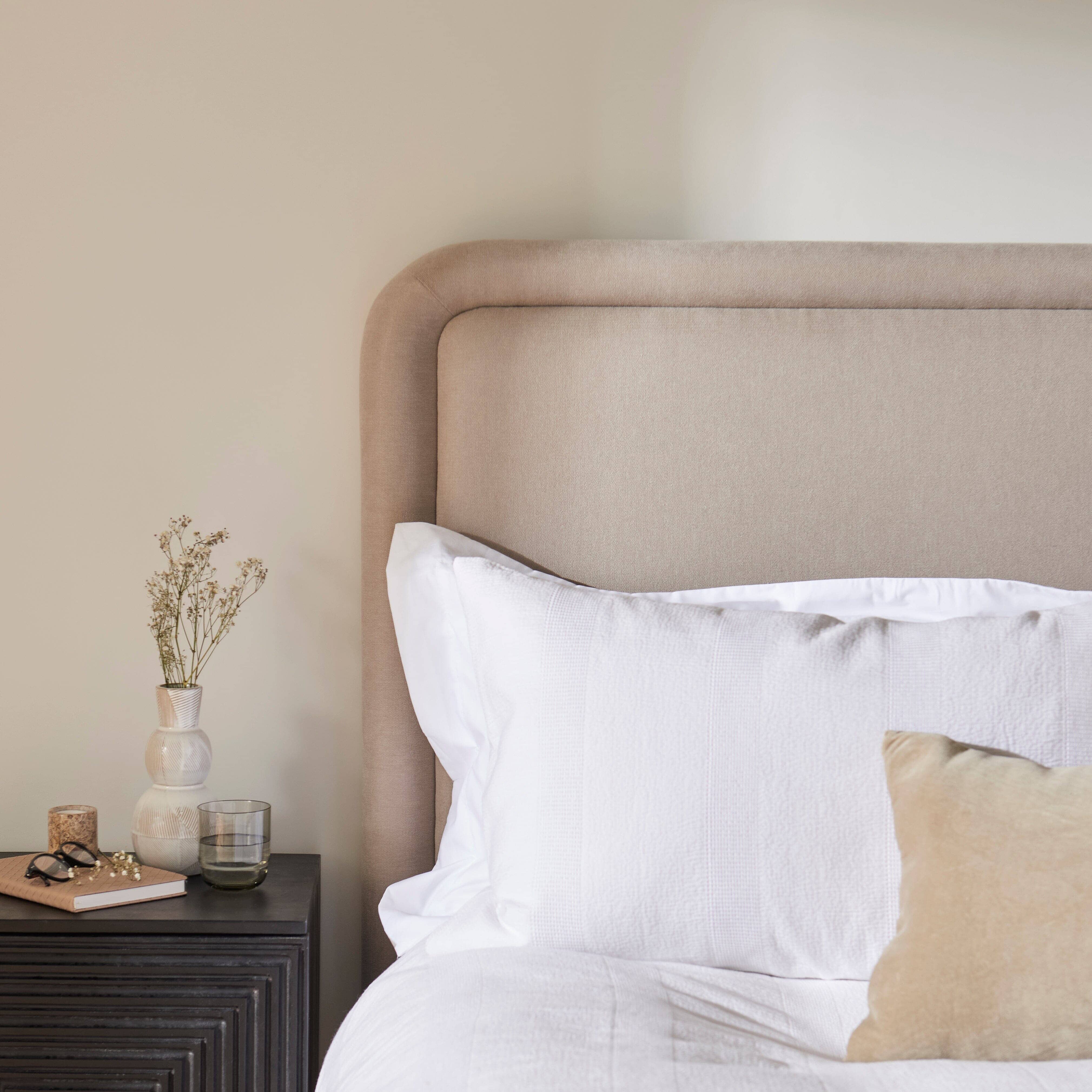 Robyn Double Ottoman Bed - Soft Beige - Image 6