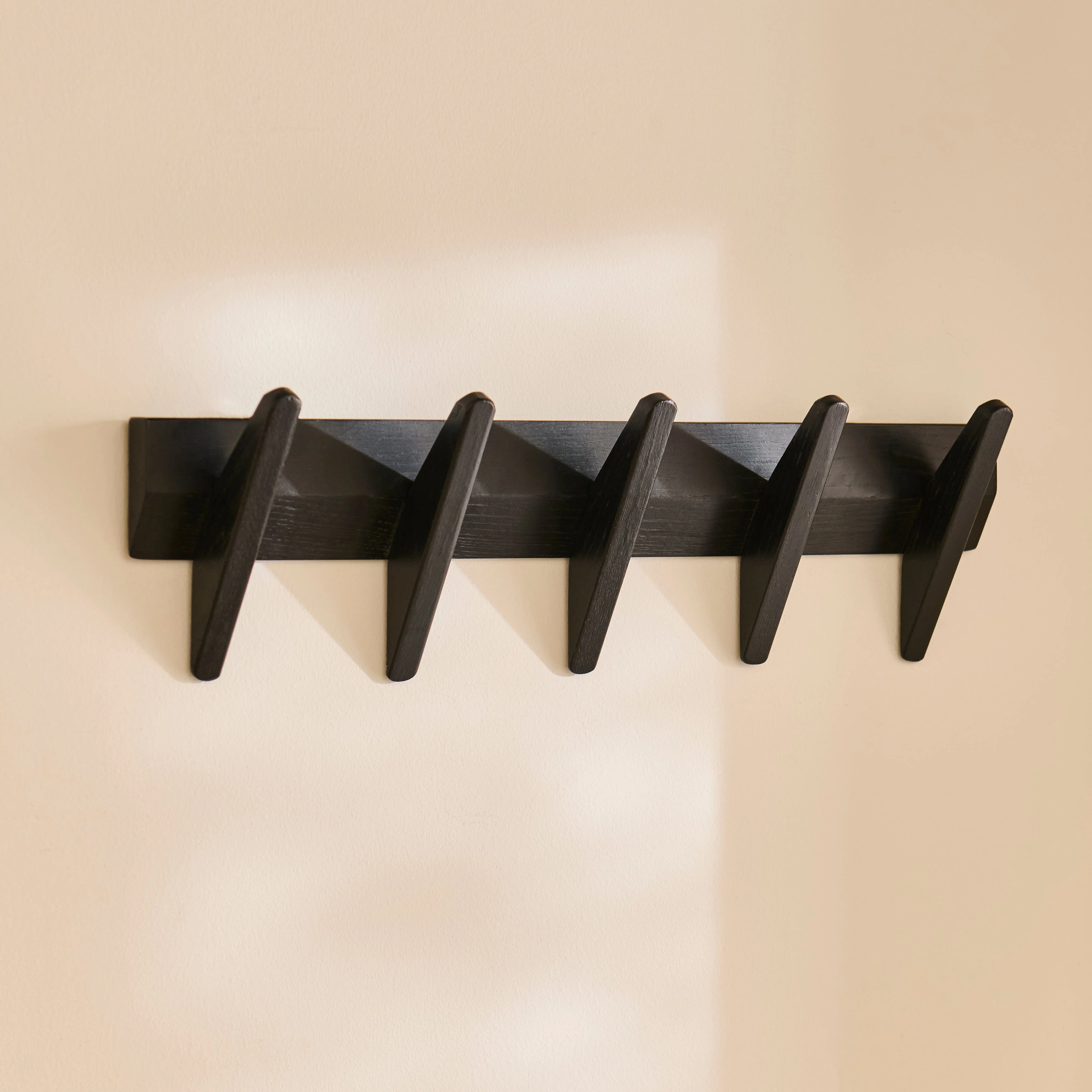Roe Small Coat Rack - Black Oak - Image 2