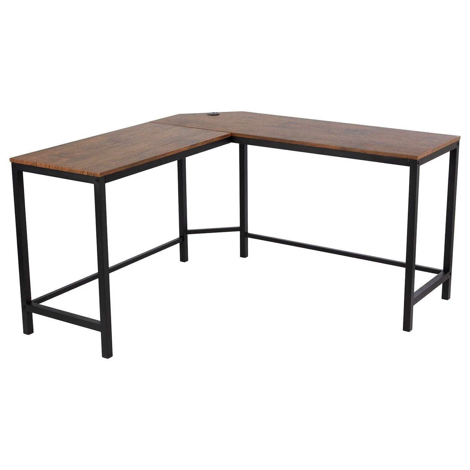 Sheffield Industrial L Shaped Desk - Image 4