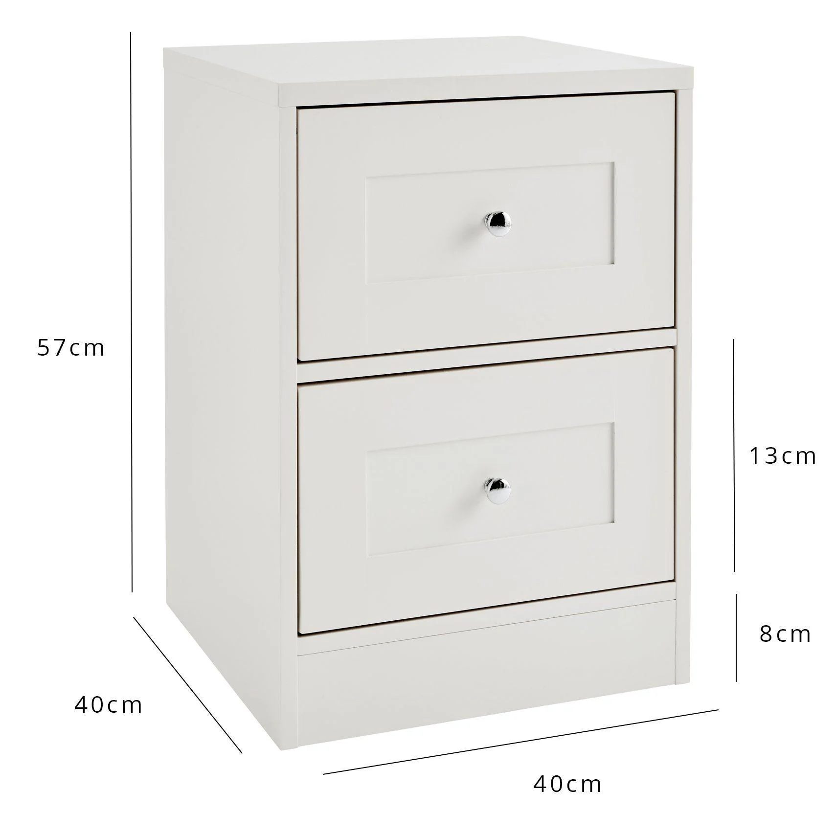 Stevie Wardrobe & Drawers Set - White - Image 13