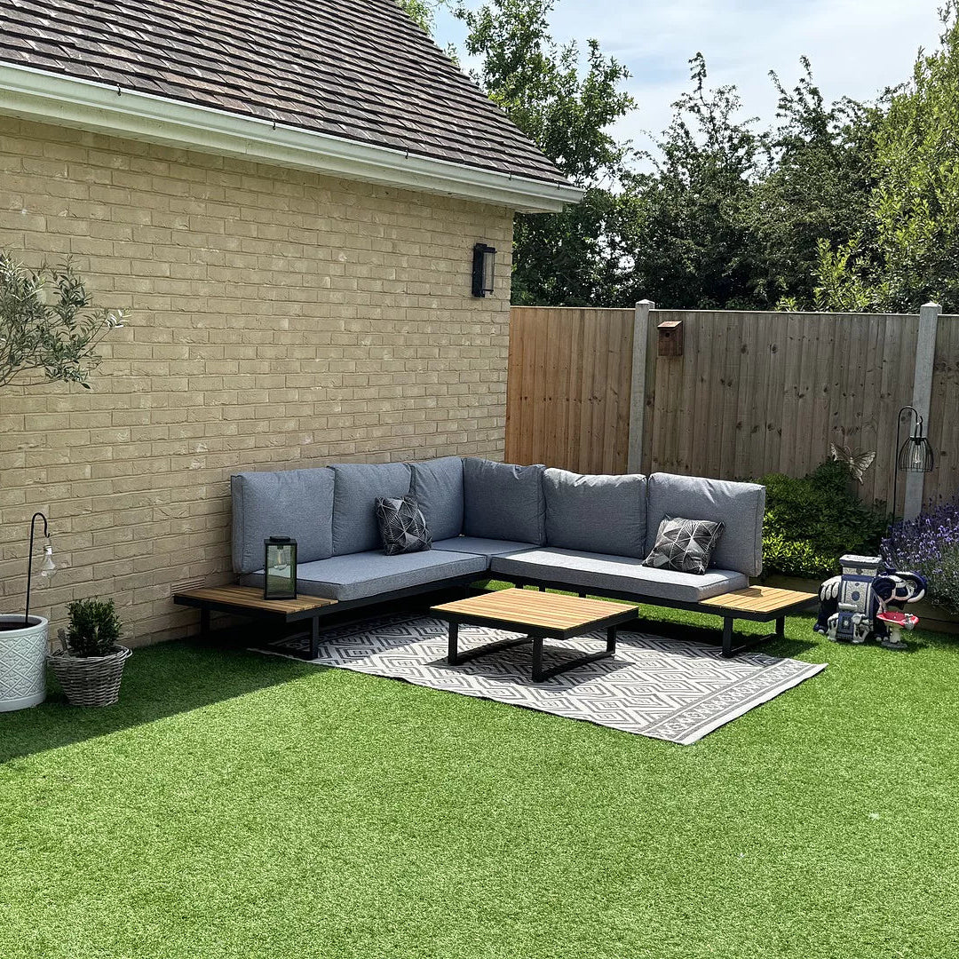 Thea Garden Corner Sofa Set - Image 5