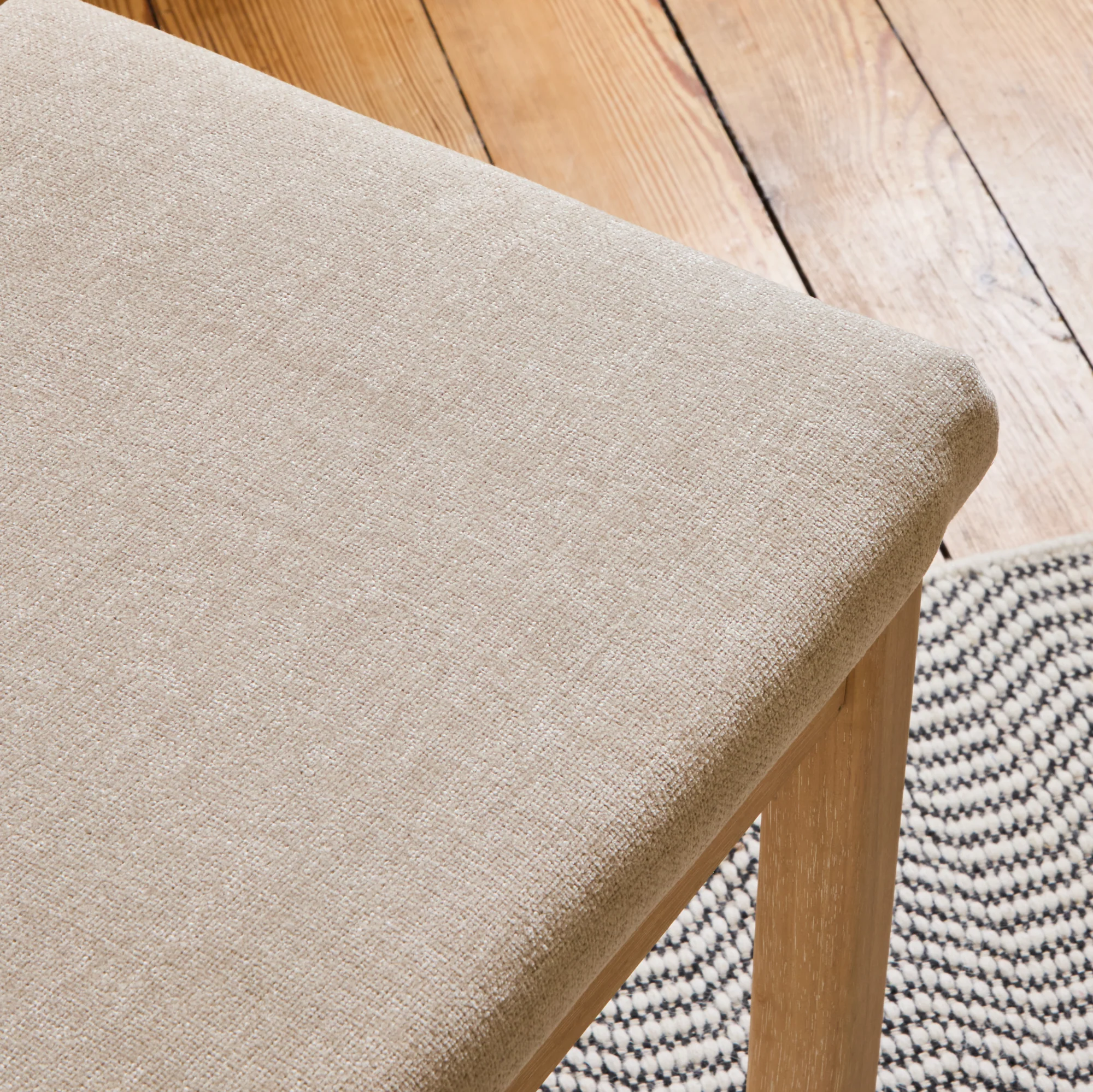 Tilly 150cm Bench Cushion - Mink Taupe - Image 4