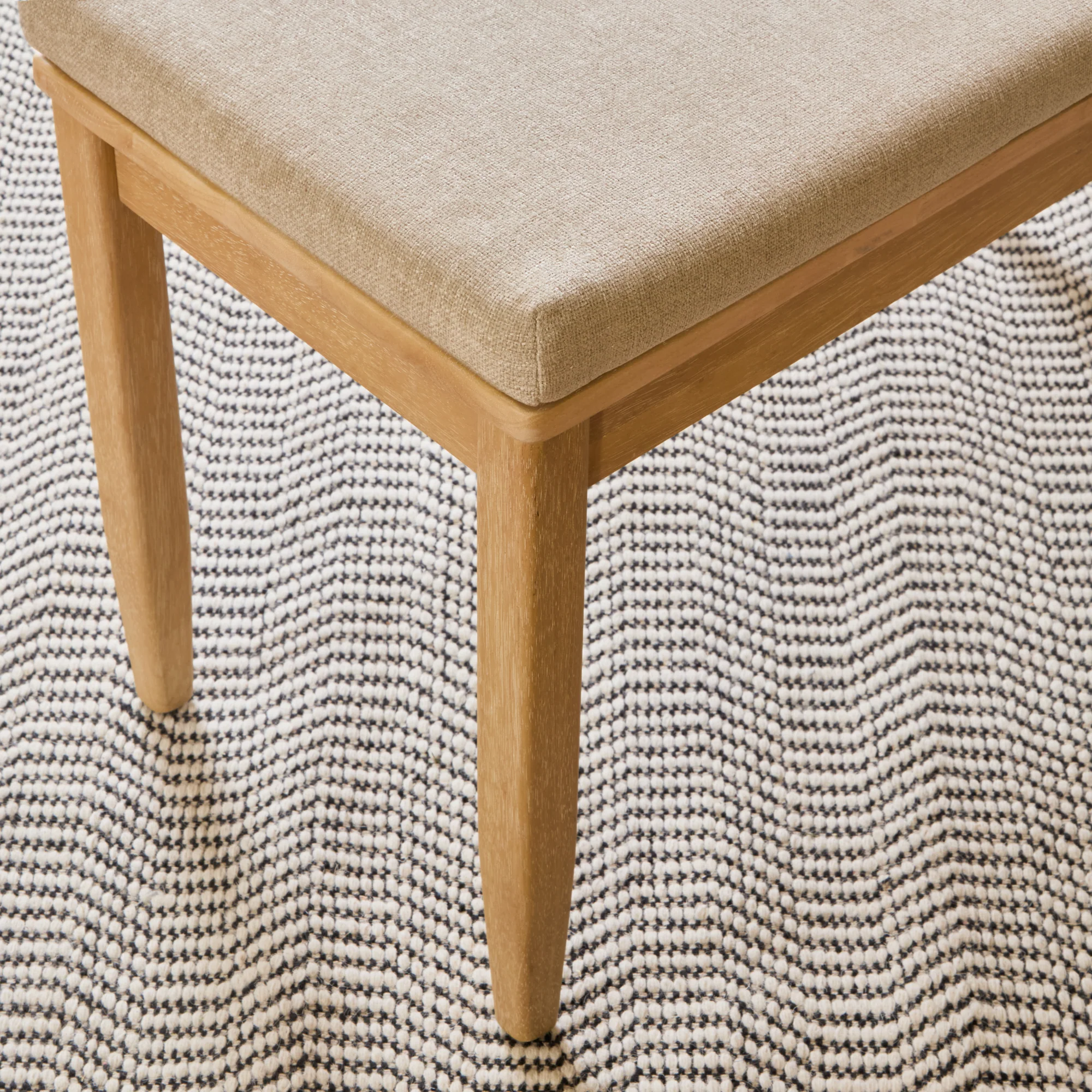 Tilly 150cm Bench Cushion - Mink Taupe - Image 5