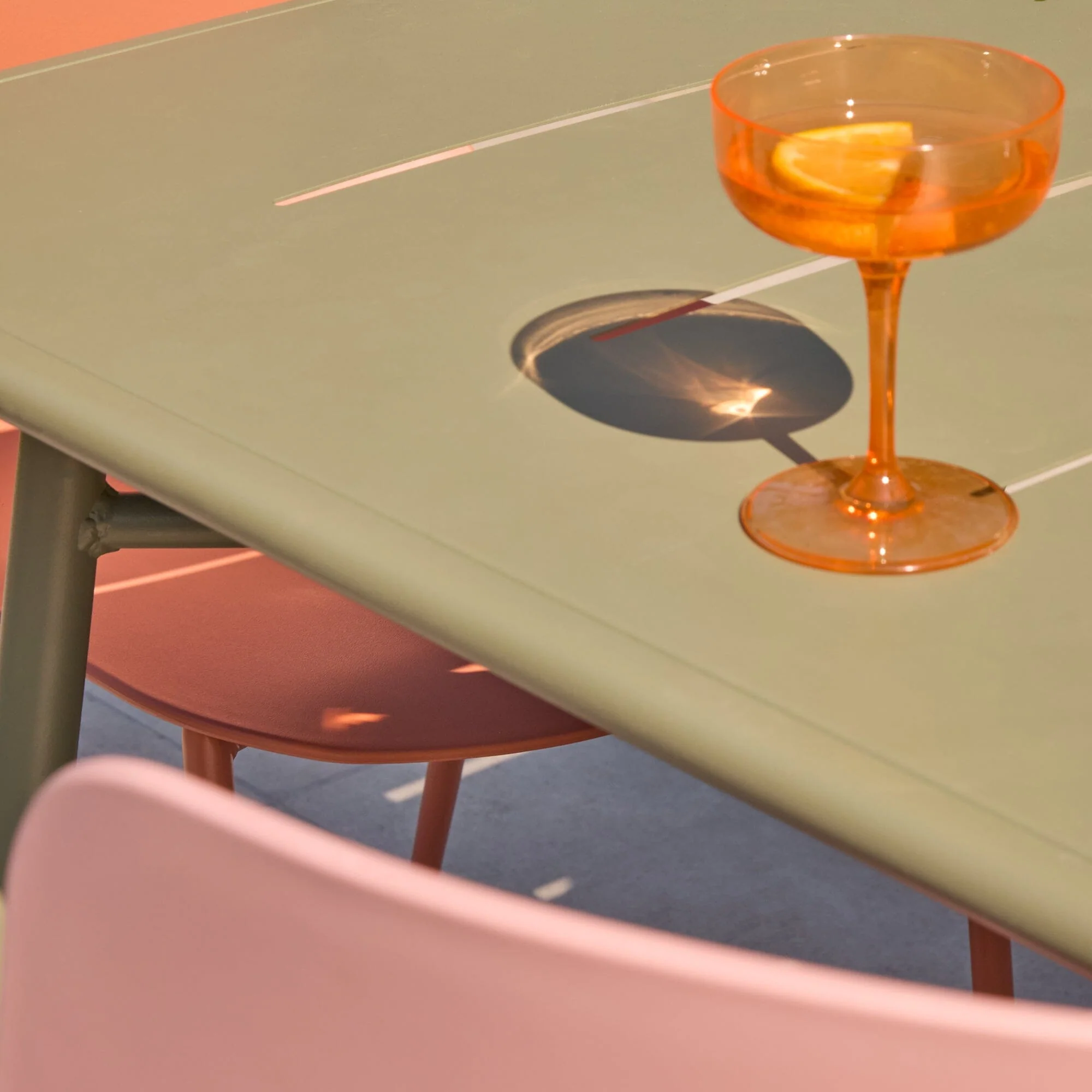 Wilder 6 Seater Metal Garden Dining Set with Wren Chairs - Image 6