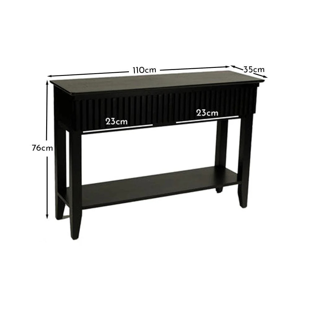Willow Black Console Table - Image 10