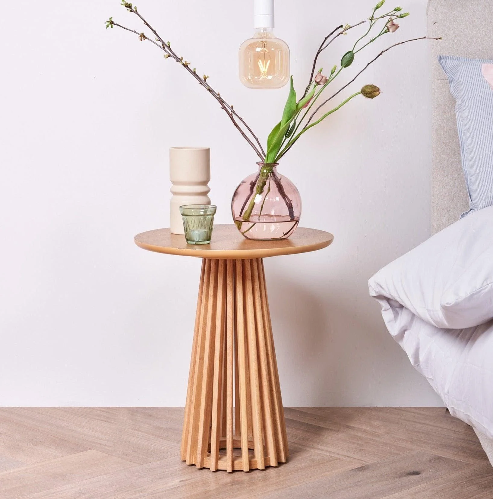 Willow Side Table - Classic Oak
