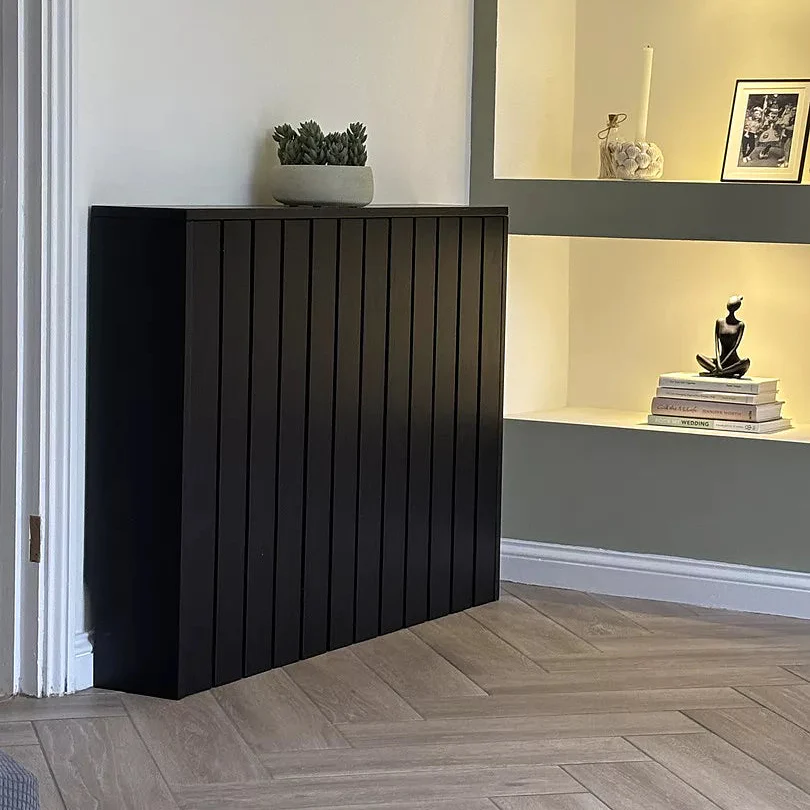 Willow Small Radiator Cover - Black Oak - Image 2